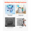 Machine à laver portative, laveuse portative de 1,3 pi³ avec affichage à DEL, tambour en acier inoxydable, 8 programmes de lavage et 6 niveaux d'eau réglables, laveuse portative pour appartements, véhicules récréatifs et dortoirs