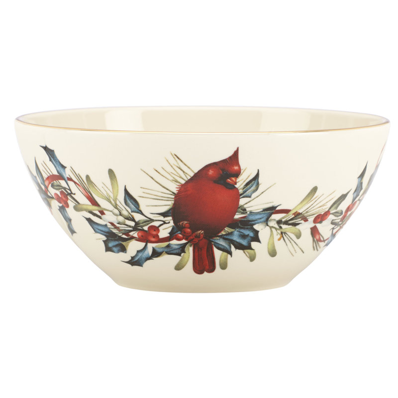 Lenox Winter Greeting 32 oz. Salad Bowl