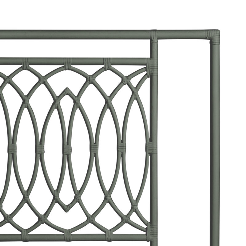 Haskins Standard Bed, White, Twin