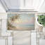 Paillasson Sunset View Beach Palms, imprimé par Kim Allen, 18 po x 30 po