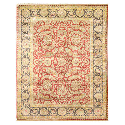 One-of-a-Kind 9'2" x 11'9" Hand Knotted Area Rug