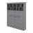 Queen Size Murphy Bed Wall Bed With Top Shelves & USB-1444051189