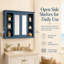 Armoire à pharmacie rectangulaire avec miroir ouvert et rangement ouvert de 47 po x H 28 po Haven-129390615