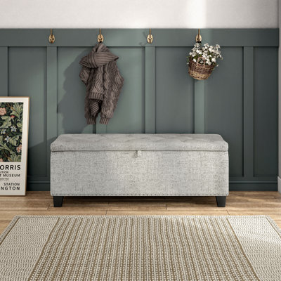 48" Wide Linen Storage Bench