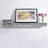 Mirrored Floating Shelf with Crushed Diamond fireplace shelf-1631814320