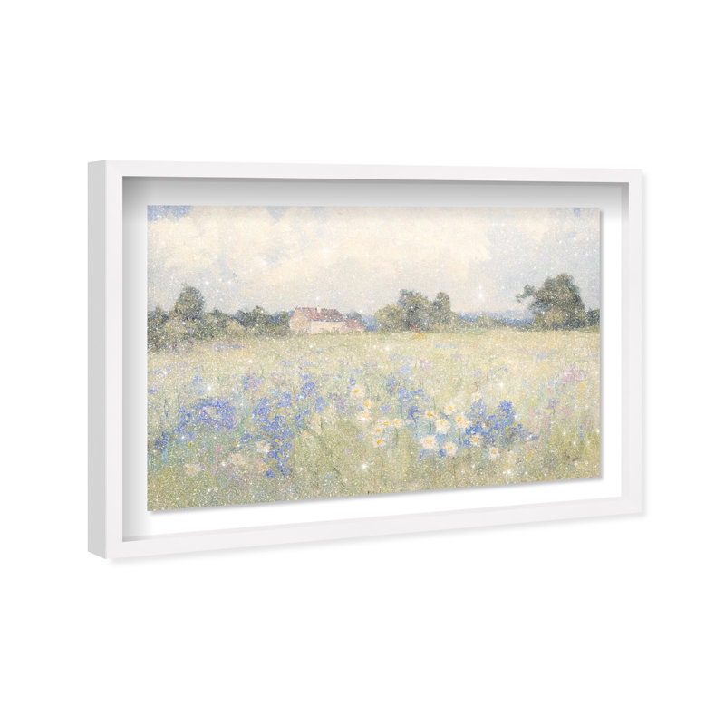 Enchanting Vista Shadowbox Landscape & Nature Print by Oliver Gal, Black Frame, 15 x 10, 37.5"H x 55.5"W, White Frame