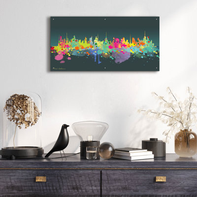 Art mural épique «The Big 1» par Mark Ashkenazi, 48 po x 24 po