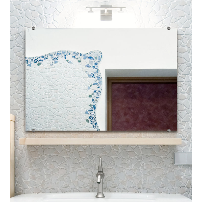 Cheston Flat Wall Mirror, 27" x 21"