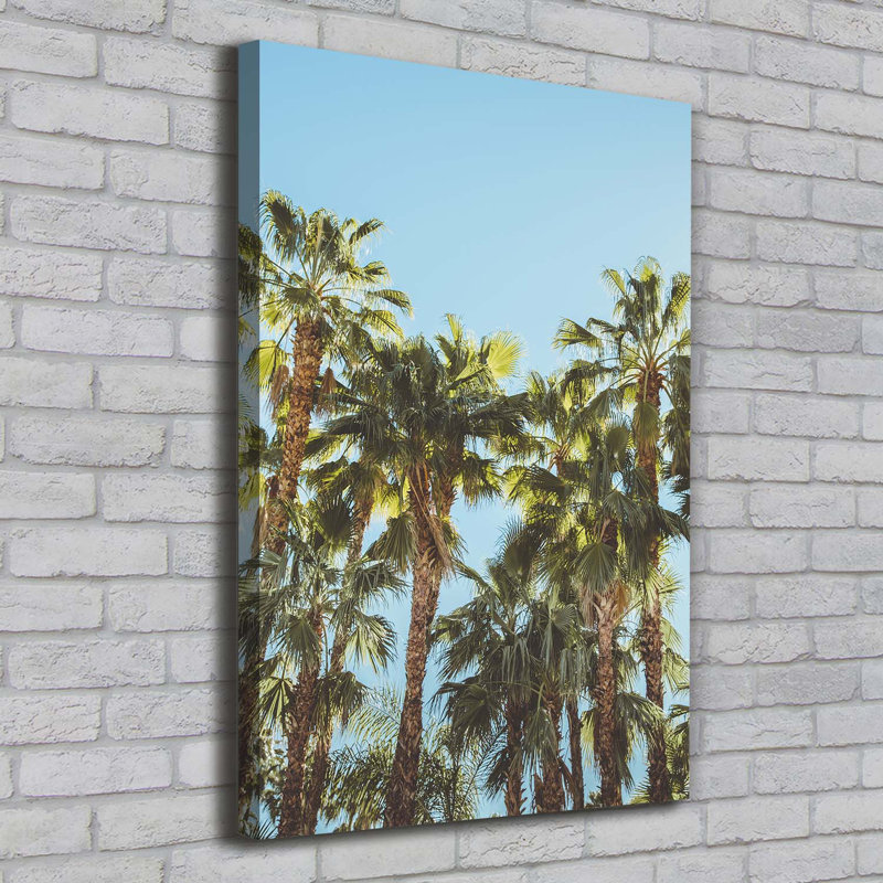 Palm Trees - Wrapped Canvas Print