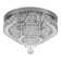 2-Light Round 30cm Elegant Crystal Ceiling Light