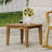 WOOD SIDE TABLE