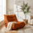 Orange Microfiber/Microsuede selected