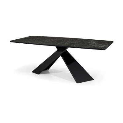 Dafoe Metal Base Dining Table