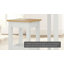 Tabouret de cuisine Sunbrook en chêne blanc
