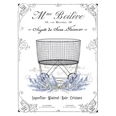 French Laundry Basket