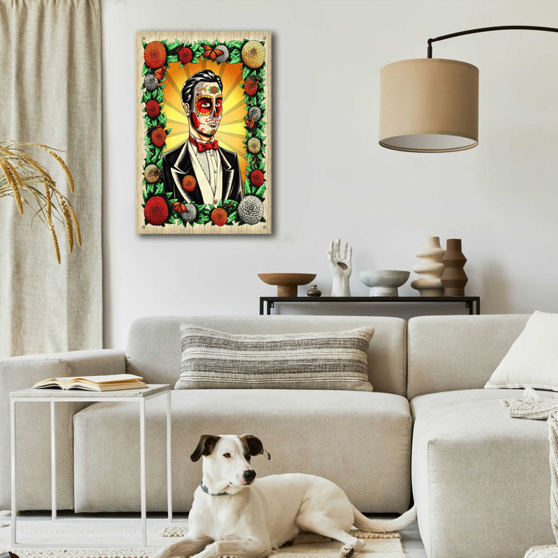 «Muerto Groom» par Nicholas Ivins, H 36 po x l 24 po x P 0,2 po