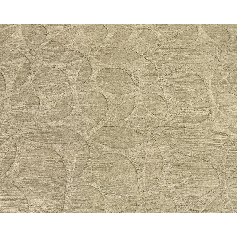 Molecular Wool Area Rug, Rectangle 6' x 9'