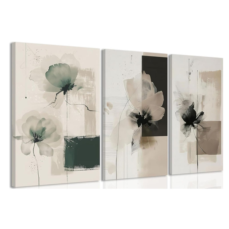 3 Piece Wrapped Canvas Print