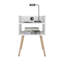Table de chevet avec port USB, 2 tablettes-1540073488