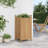 Bayou Breeze Planter 15.7"X15.7"X31.5" Bamboo-1572993376