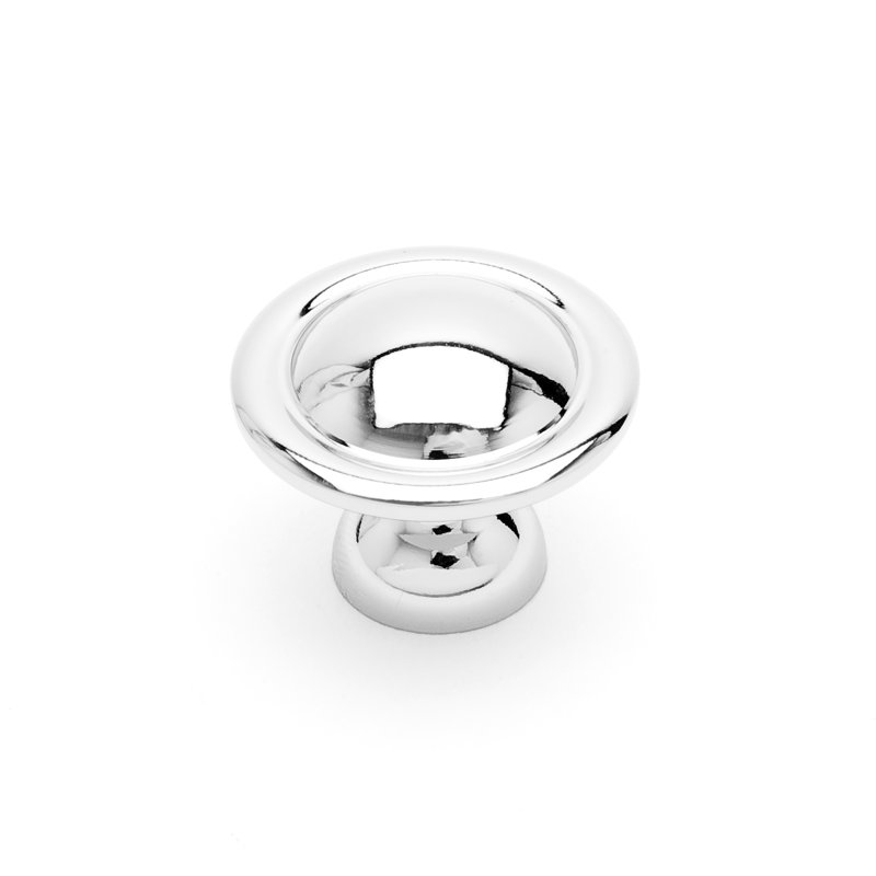 Poignée champignon Smooth Dome CK Series, Petit, Nickel poli