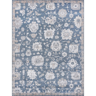 Museum Oriental Area Rug in Navy