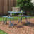 Breene Rectangular Outdoor Folding Camping Table-439175754