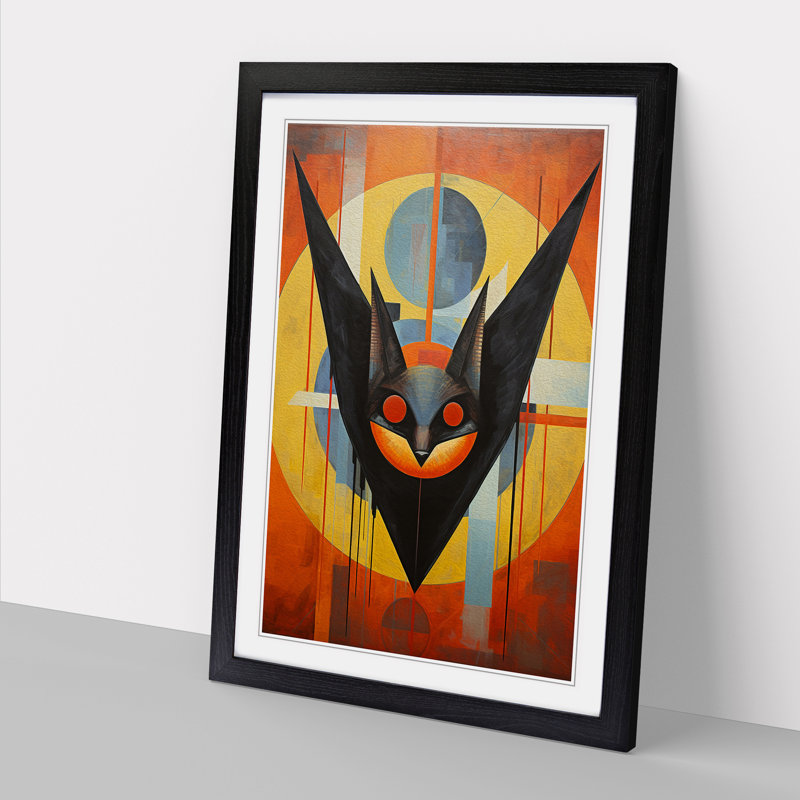 Single Picture Frame Print on Wood, Black Framed, 64cm H x 46cm W