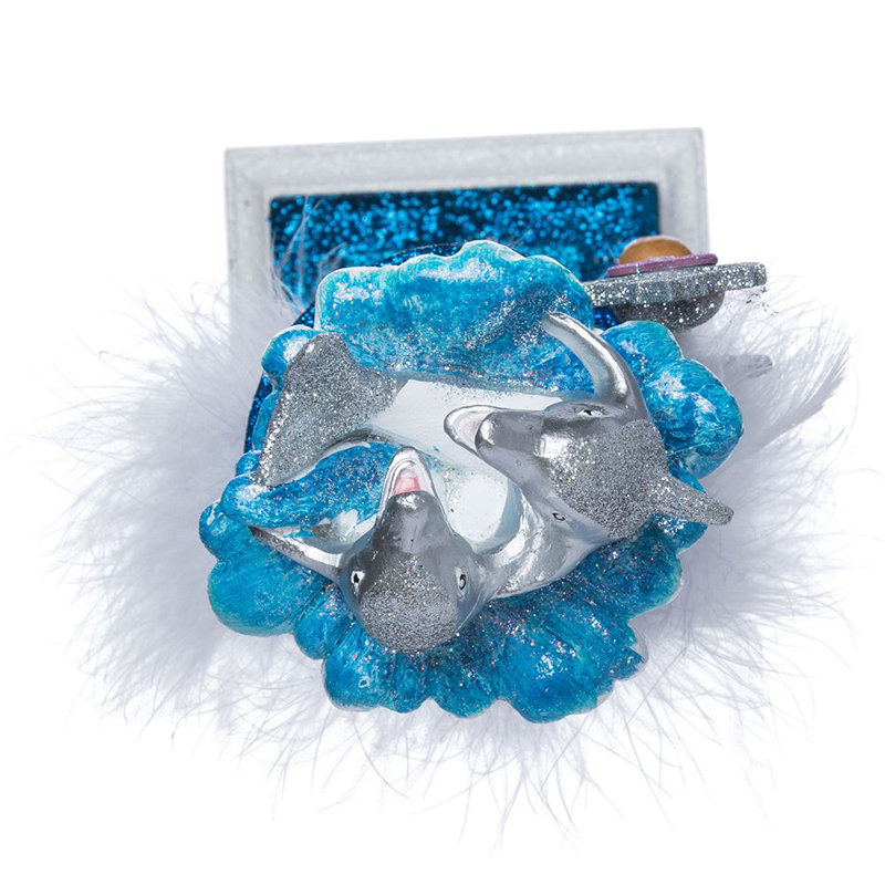 Kurt Adler 12-Inch Hollywood Dolphin Nutcracker