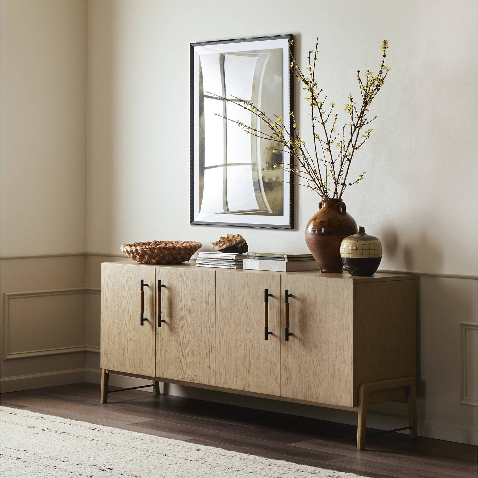 Karsten Oak Sideboard, Yucca Oak