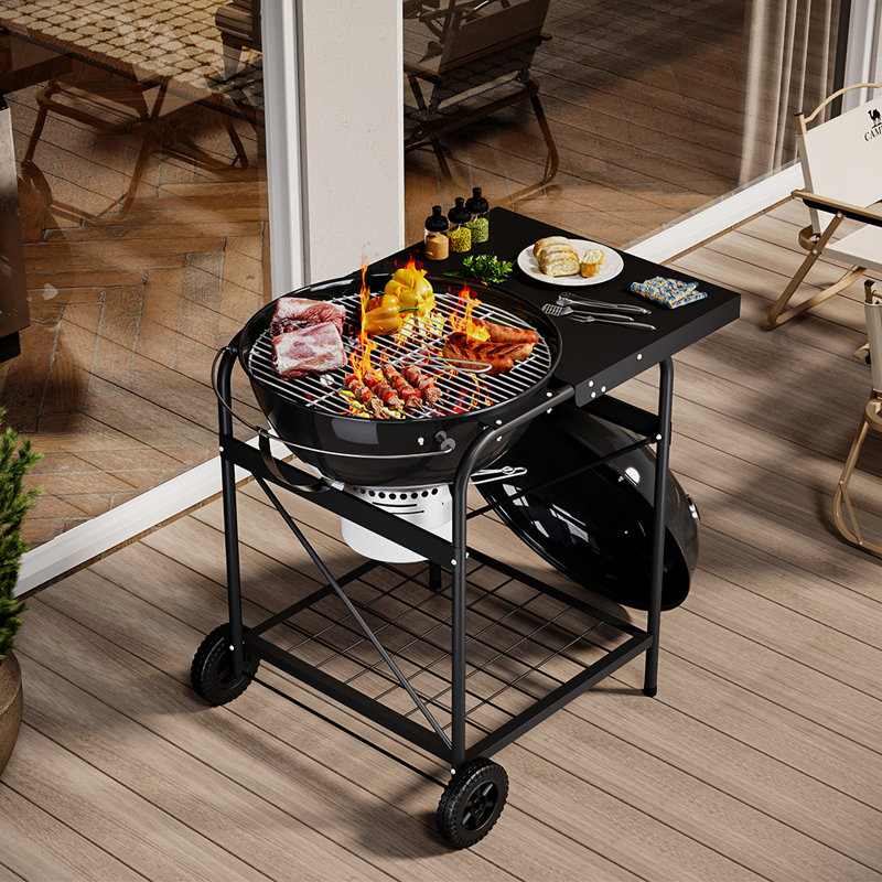 Dakota Fields 90cm W Kettle Charcoal Grill