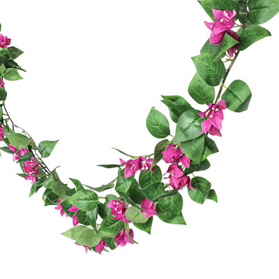 Artificial Bougainvillea Flower Garland Hanging Vine