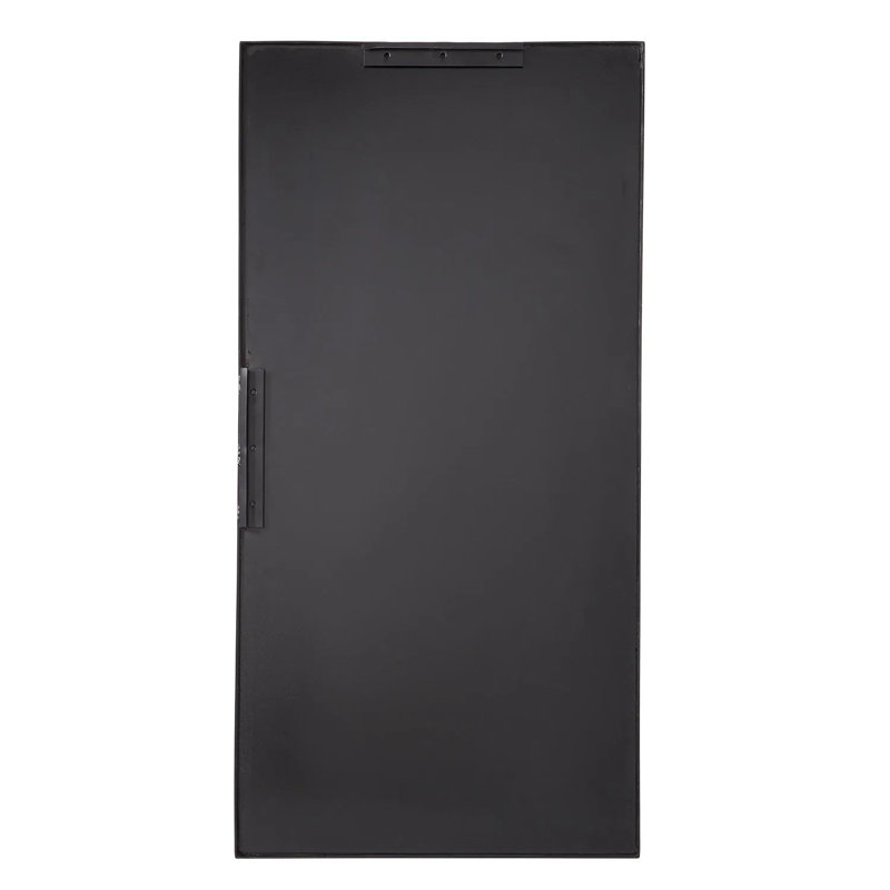 Austi Decorative Bathroom Vanity Mirror, Black Powder Coat