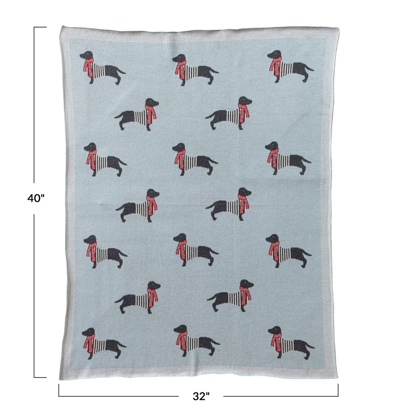 Couverture pour bébé Dachshund Parade