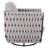  Rope Patio Swivel Chair-1989325377