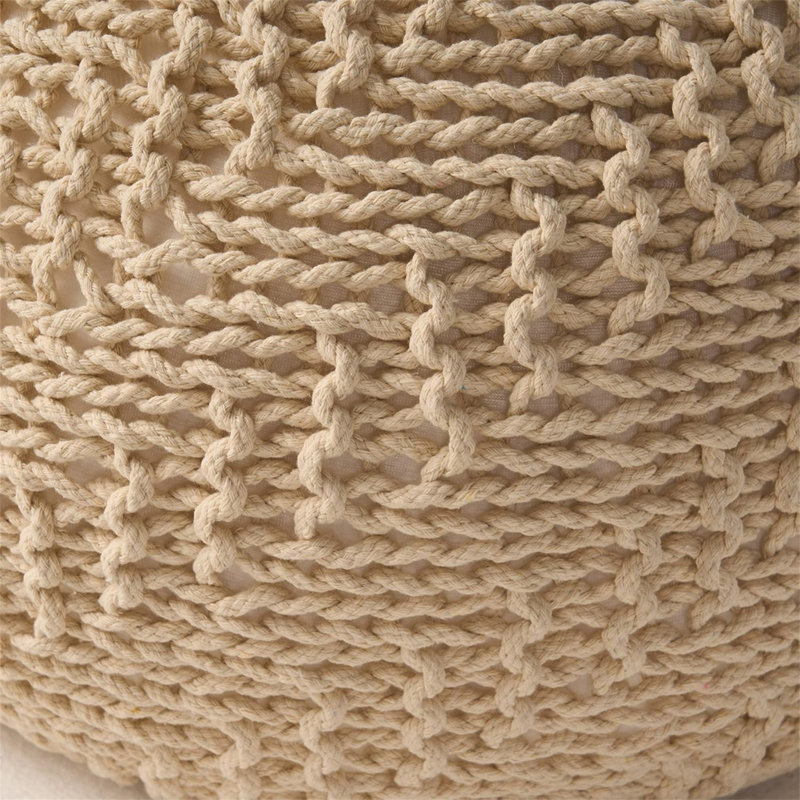 POUF HASEL, Ivoire ivoire