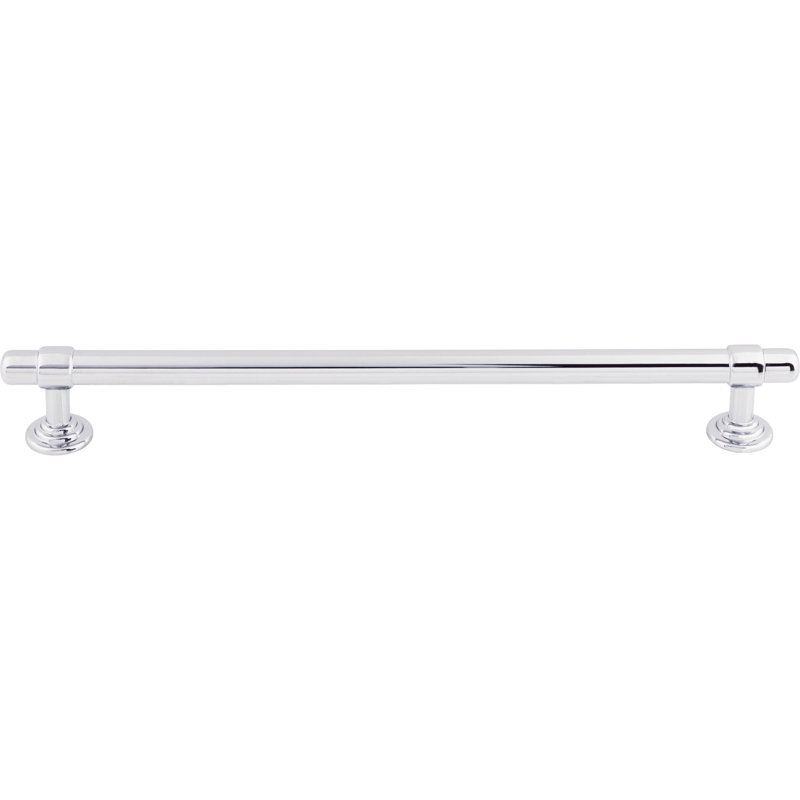 Ellis Bar Pull, Polished Chrome, 8 13/16" Center to Center