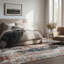 Destane Abstract Cotton Machine Tufted Area Rug-646514968