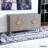 4 Door Solid Wood Sideboard, Made with Mango Wood, 55x19x30