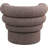 Hyypio Linen Textured Fabric Accent Swivel Chair-88357484