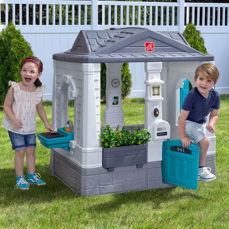 Outdoor Playhouse Neat And Tidy Cottage Child Playhouse Kohls