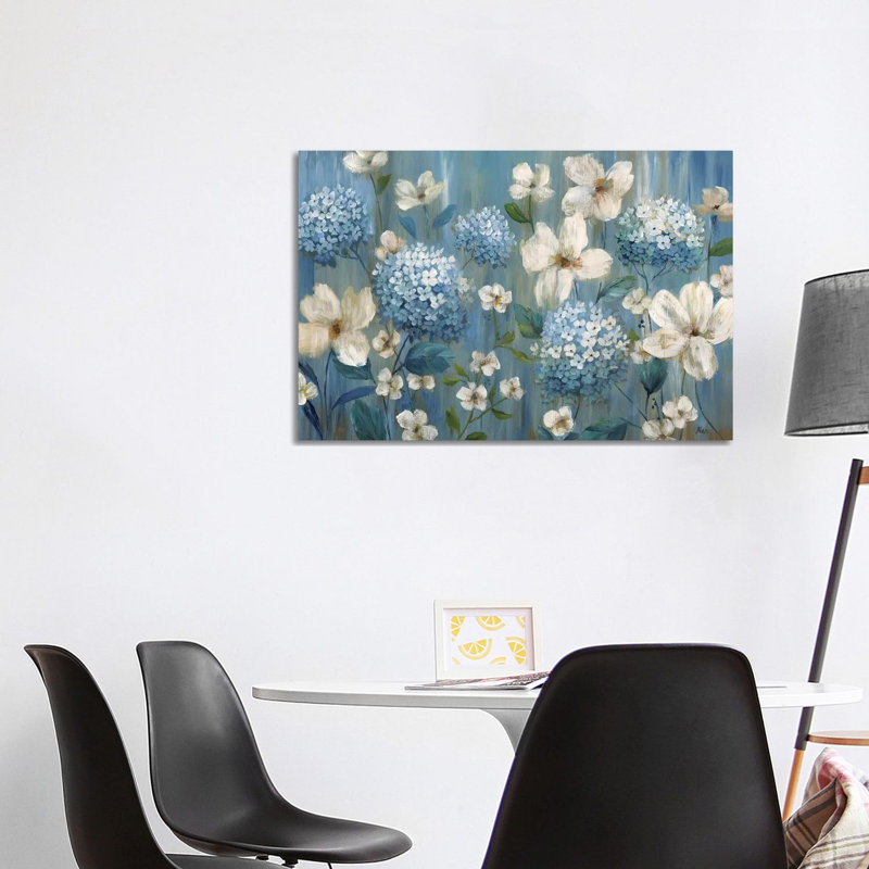 Very Berry Blues by Nan - Wrapped Canvas Print, 101.6 cm H x 66.04 cm W x 3.175 cm D