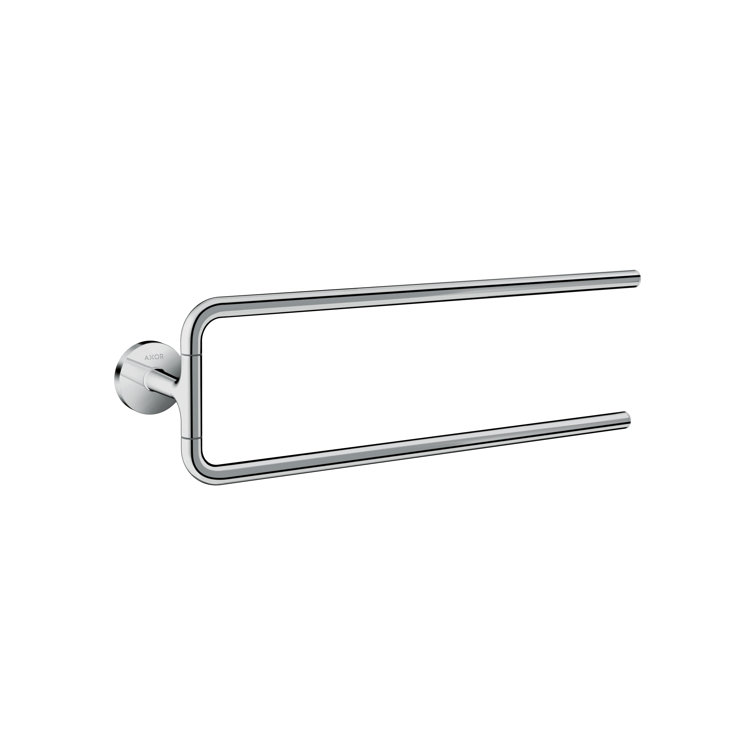 Universal Circular Double Wall Mounted Towel Bar