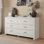 Commode à six tiroirs de style rustique-829729620