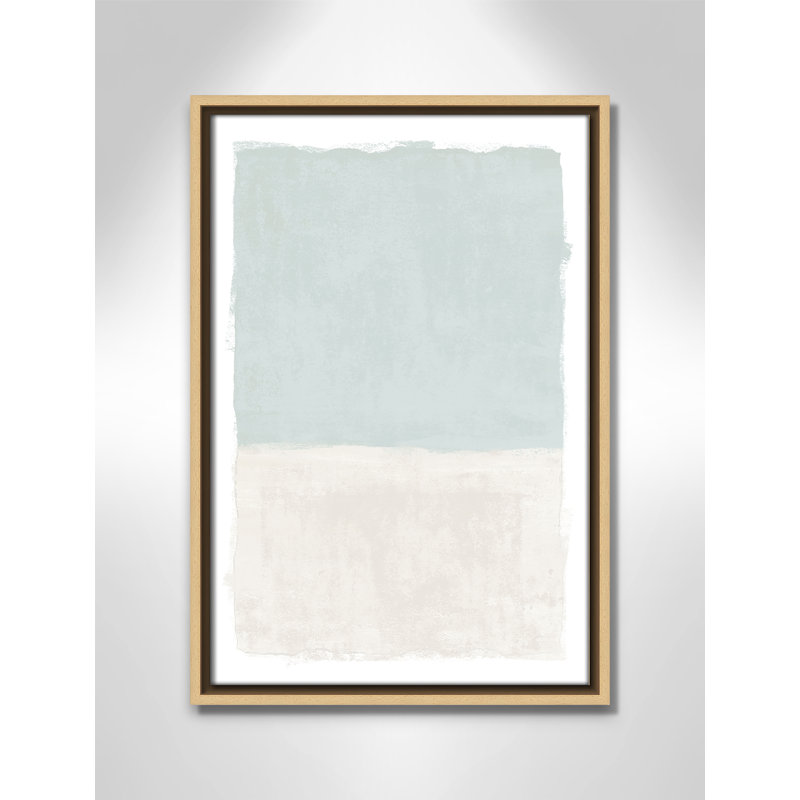 Ocean Tides I Print by Natalie Carpentieri, 13.5'' W x 19.5'' H, Natural Floater