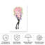 «Bolologic Miss Bouquet II», reproduction sur toile-98096464