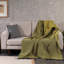 Cotton and Olive Throw-68766512