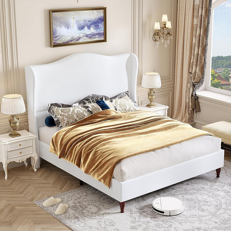 Clairemarie Upholstered Platform Bed