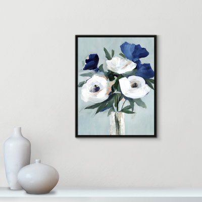«The Day I Met You» - Cadre flottant, reproduction d'art sur toile