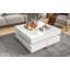 Modern High Gloss Coffee Table With 4 Drawers-1645301329